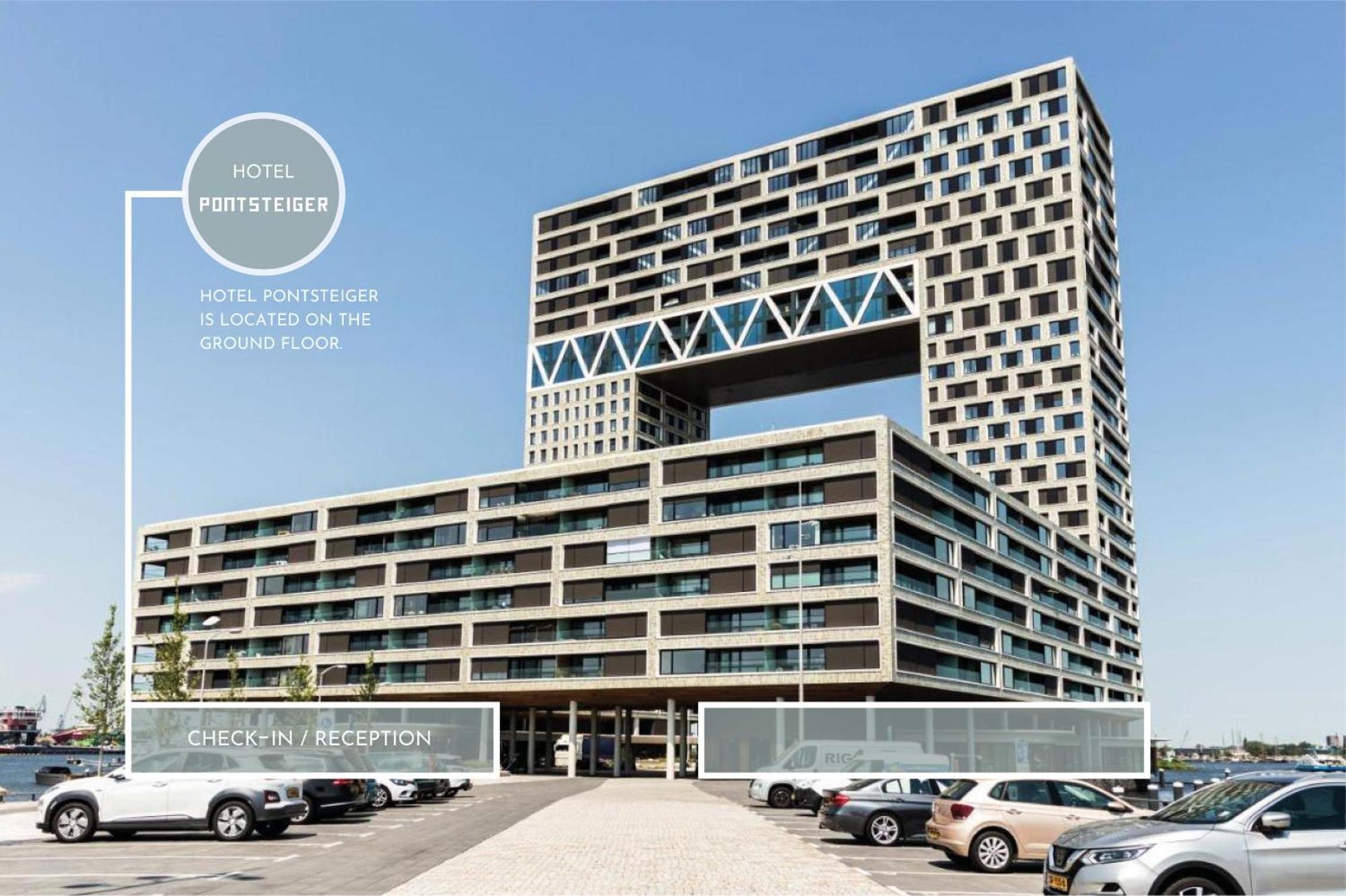 Hotel Pontsteiger Amsterdam Exteriér fotografie